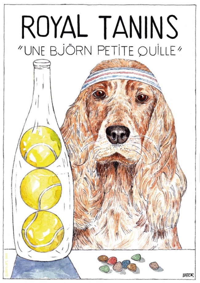 AFFICHE COCKER 30 X 40 CM
