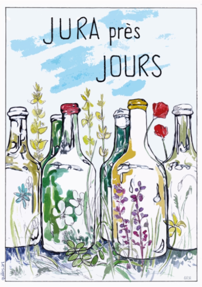 AFFICHE JURA PRES JOURS 30 X 40 CM